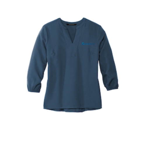 VP Supply Womens Three Quarter Sleeve Blouse