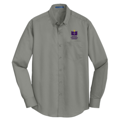 MemphisSeminaryTeamStore - Port Authority SuperPro Twill Shirt v1