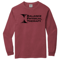 Balance Physical Therapy - Comfort Colors Garment Dyed Heavyweight Long Sleeve T-Shirt