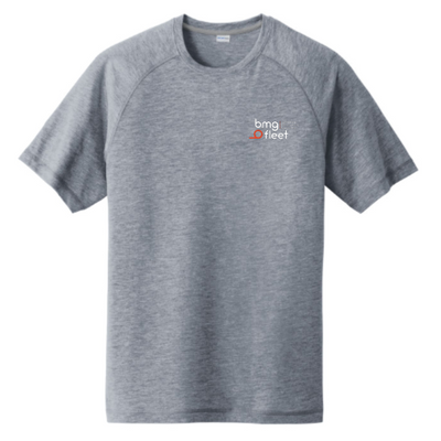 BMGFleetInstallations - Sport-Tek PosiCharge Tri-Blend Wicking Raglan Tee
