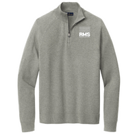 RMS - Brooks Brothers Cotton Stretch 1/4-Zip Sweater