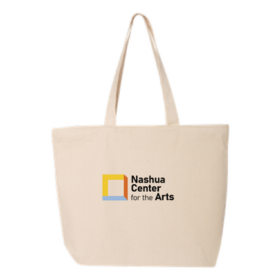 NashuaCenterfortheArts -24.5L Canvas Zippered Tote