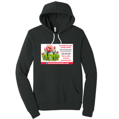 CactusEstateSales - Unisex Poly/Cotton Hooded Pullover Sweatshirt