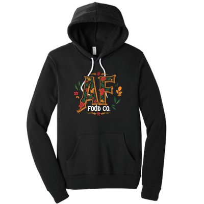 AFFOODCO - Unisex Poly/Cotton Hooded Pullover Sweatshirt