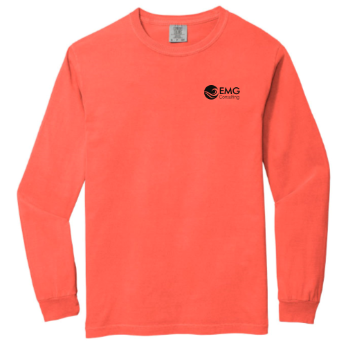 EMGConsulting - Comfort Colors Garment-Dyed Heavyweight Long Sleeve T-Shirt