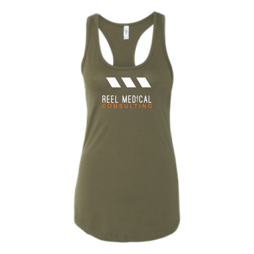 Reel Medical Consulting - Next Level Women's Ideal Racerback Tank