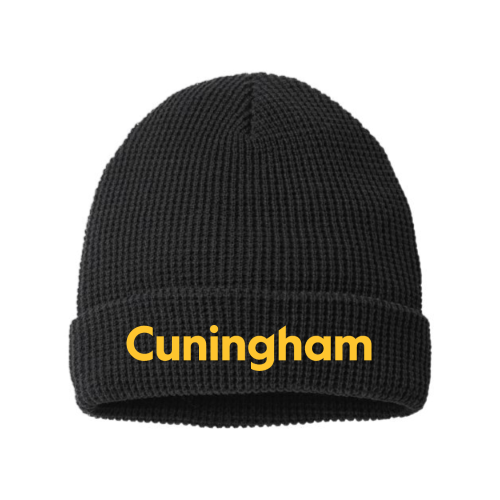 Cuningham Richardson - 146R Waffle Beanie - Black