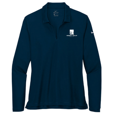 Wemert Group Realty - Nike Ladies Dri-FIT Micro Pique 2.0 Long Sleeve Polo v1