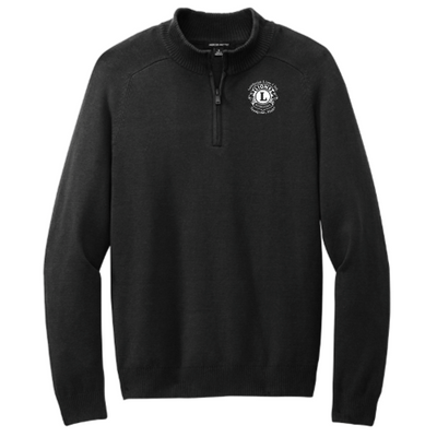 SandpointLionsClub - MercerMettle - Men's Quarter-Zip Sweater