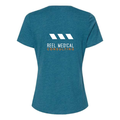 Reel Medical Consulting - Women’s Relaxed Fit Heather CVC Tee