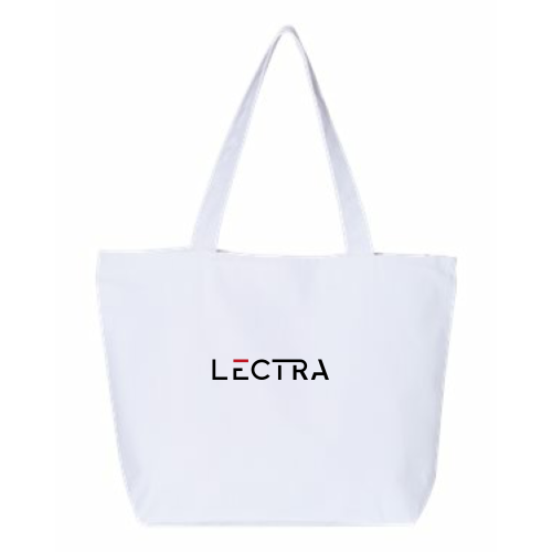 Lectra - 24.5L Canvas Zippered Tote