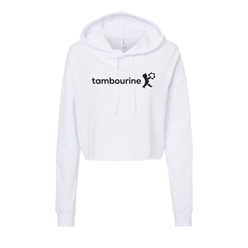 Tambourine - Independent Trading - Women's Crop Hoodie