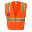 PrivateLabelInt - Solid Front Safety Vest With Mesh Back