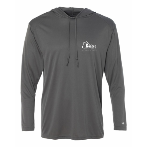 BooherRemodelingCompany - B-Core Long Sleeve Hooded T-Shirt