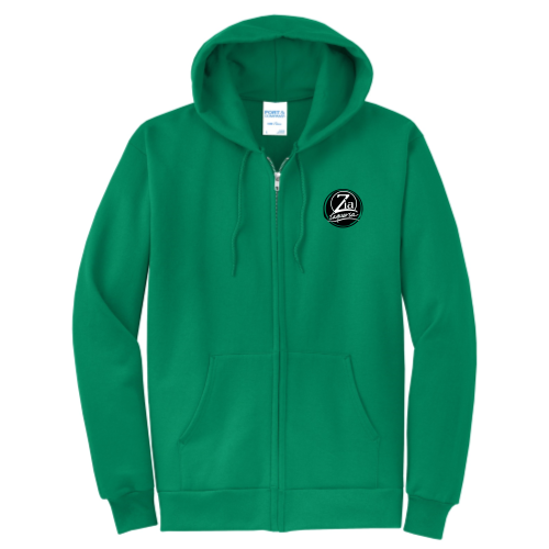 ZiaTaqueria - Port & Company Classic Full-Zip Hooded Sweatshirt