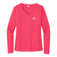 OGA - Sport Tek Ladies Long Sleeve V Neck Competitor Tee - v2