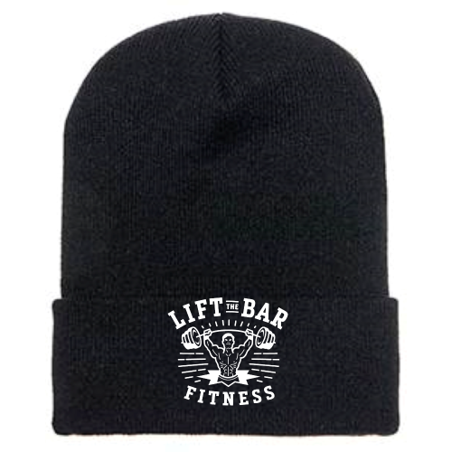 LiftTheBarFitness - Cuffed Knit Beanie