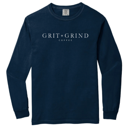 GritandGrind - Comfort colors long sleeve sweatshirt v2