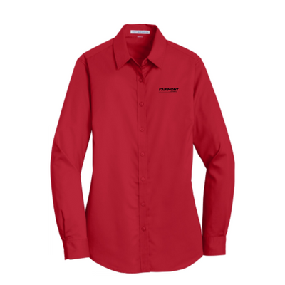 Fairmont Logistics - Port Authority Women's SuperPro™ Twill Shirt v2