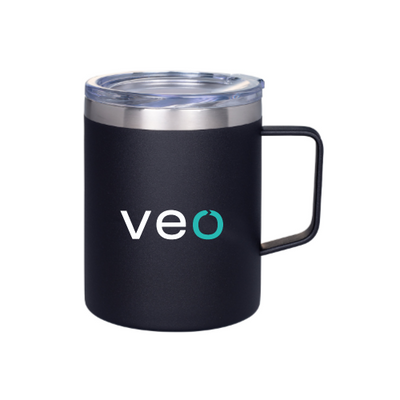 Veo - Prime Line 12oz Vacuum Insulated Stainless Steel Coffee Mug