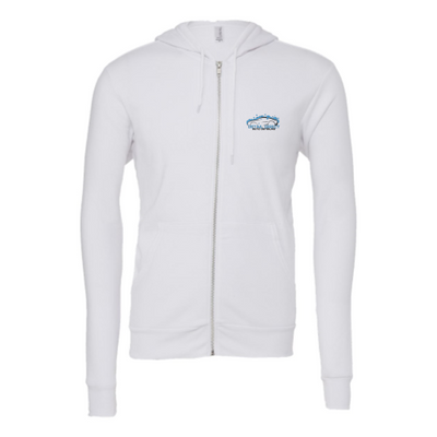 Detaildirect - Unisex Sponge Fleece Full-Zip Hooded Sweatshirt