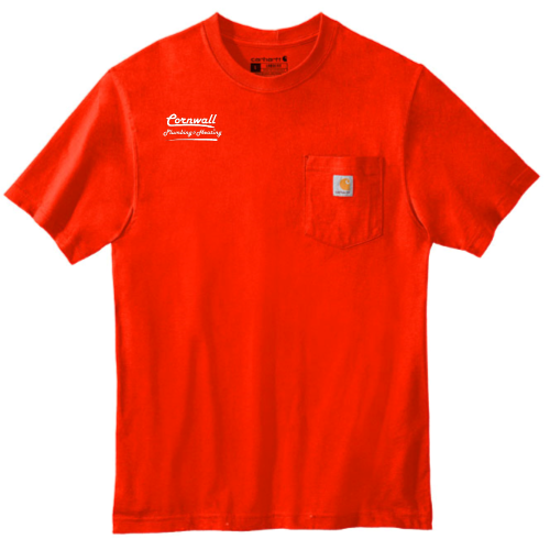 Cornwall Plumbing & Heating - Carhartt Workwear Pocket Short Sleeve T-Shirt