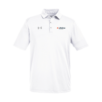 Lifetime - Men's Tech Polo - White