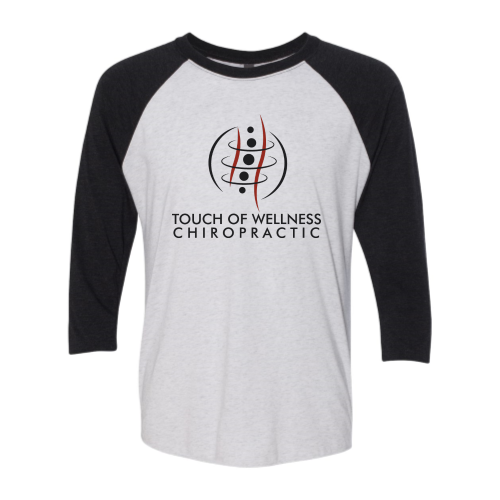 Touch of Wellness - Next Level Triblend Three-Quarter Raglan T-Shirt