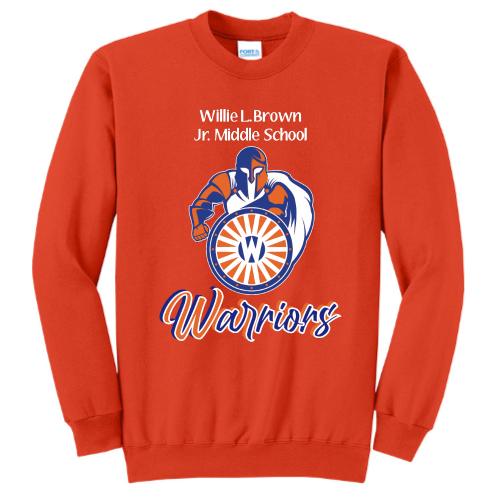 WillieBrownJr.MiddleSchool - Port & Company Classic Crewneck Sweatshirt