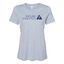 Incline Analytics - Women's Relaxed Fit Heather CVC Tee v2