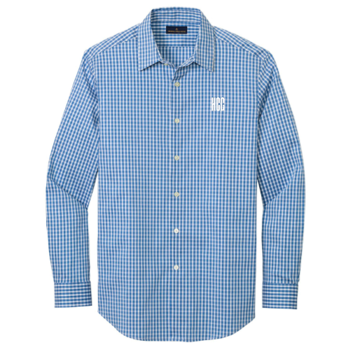 HCG - BrooksBrothers - Men's Tech Stretch Pattern Shirt v2
