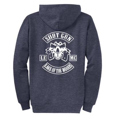 ShotGunLawEnforcementMC - Port & Company Classic Full-Zip Hooded Sweatshirt V4 "Lake Of The Woods"