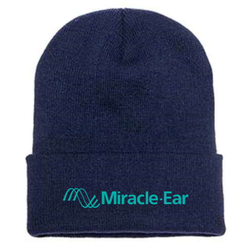 Listen Hear - Cuffed Knit Beanie