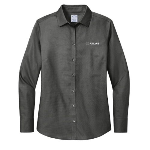 Atlas Mobility - Brooks Brothers Women's Wrinkle-Free Stretch Nailhead Shirt v4