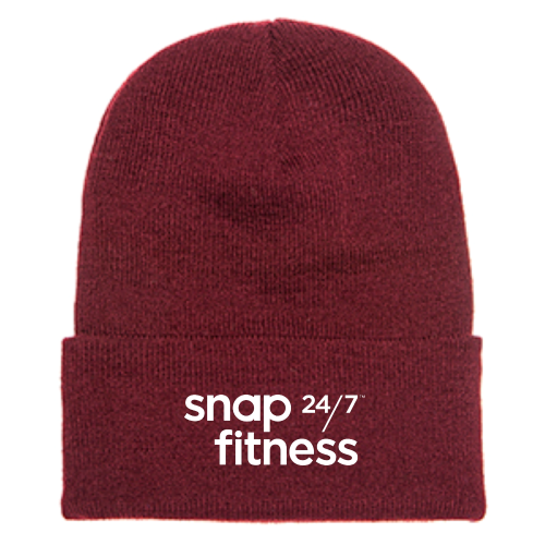 SnapFitness - Cuffed Knit Beanie