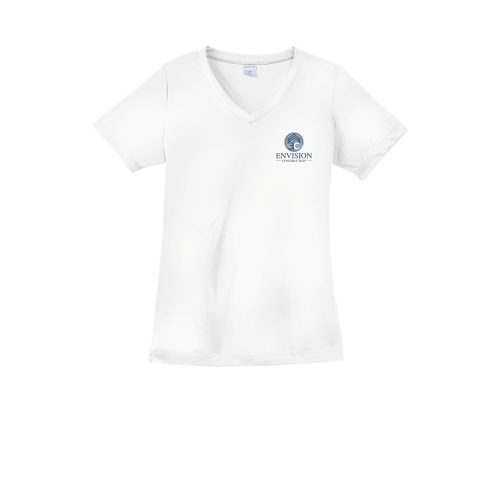 EnvisionConstruction - Sport-Tek Ladies V-Neck Competitor Tee