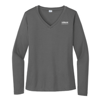 UrbanCoalTeamStore - Sport Tek Ladies Long Sleeve V Neck Competitor Tee