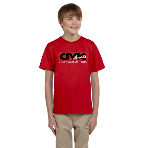 CivicTheatreMerch - Youth Ultra Cotton 6 oz. T-Shirt
