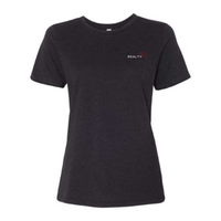 Realty85 - Women's Relaxed Fit Heather CVC Tee