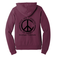 ZiaTaqueria - Unisex Poly/Cotton Hooded Pullover Sweatshirt