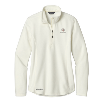 Touch of Wellness - Eddie Bauer Ladies 1/2-Zip Microfleece Jacket v1