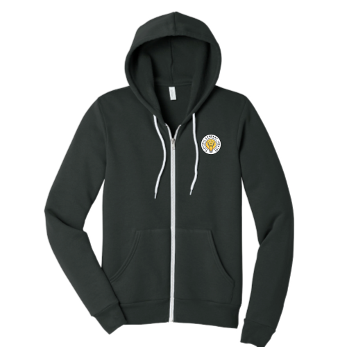 ECT - Unisex Sponge Fleece Full-Zip Hooded Sweatshirt