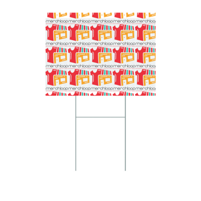 TGT - 24x18 Plastic Yard Sign Test