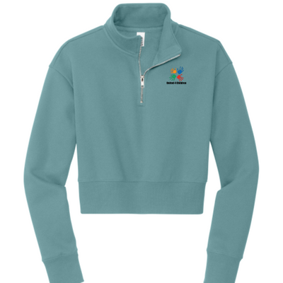 United4Children - District Women's V.I.T. Fleece 1/2-Zip v1