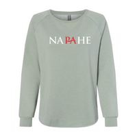 NAPAHE - Independent Trading Women's California Wave Wash Crewneck Sweatshirt