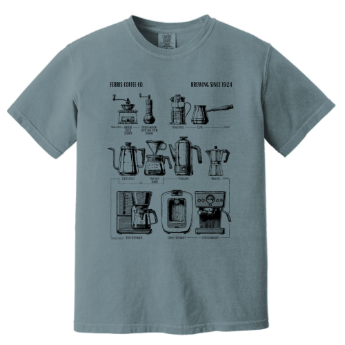 FerrisCoffee - Comfort Colors - Brewer History