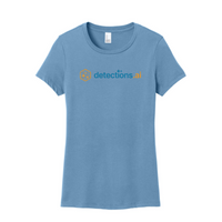 detections.ai - District Made Ladies Perfect Weight Crew Tee