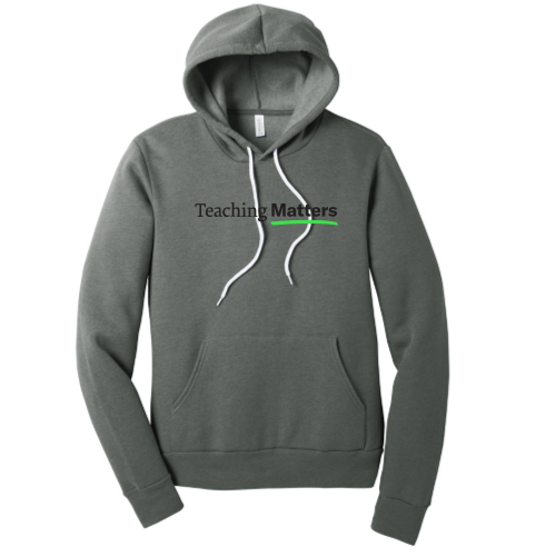 TeachingMatters -Unisex Poly/Cotton Hooded Pullover Sweatshirt
