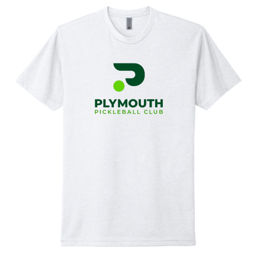 Plymouth Pickleball Club - Unisex Next Level  CVC T-Shirt