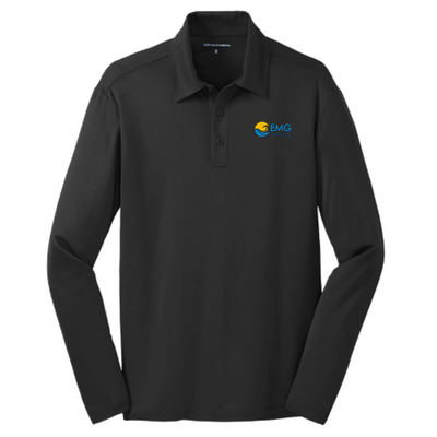 EMGConsulting - Port Authority Silk Touch Performance Long Sleeve Polo - v1